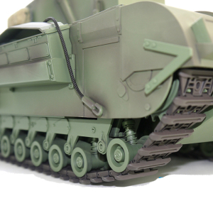 CHURCHILL MK.VII - PRO  in 1:16 mit Rohrrückzug / Blitzeinheitnheit / IR-System Scharze Metallketten