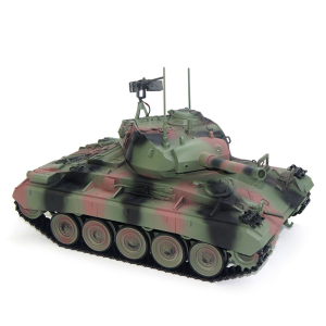 M24 Chaffee - Version PRO Camo chenilles metal noire en 1:16