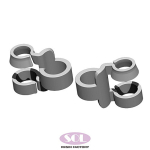 SOL - 1/16 Browning Cal. 50 verbrauchte Patronenhülsen, ca. 50 Stück in 3D-Druck