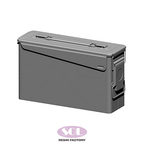 SOL - 1/16 7.62mm M60 caisses à munitions, 3 pièces en impression 3D