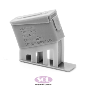 SOL - 1/16 7.62mm M60 caisses à munitions, 3 pièces en impression 3D