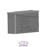 SOL - 1/16 7.62mm M60 caisses à munitions, 3 pièces en impression 3D