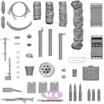 SOL - 1/16 Dt. Sd.Kfz. 251/22 Upgrade-Teilesatz