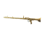 1/16 Deutsches Maschinengewehr MG34 aus Messing
