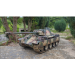 Panther G - "Régiment 1 Hermann Göring" V3 edition métal + chassis métal + tourelle métal + system de recul Taigen (system à servos) + roues métal etc.