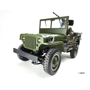 US Willys MB Jeep 1/16 RTR - Vollmetallmodell mit 2.4 GHz...