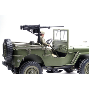 US Willys MB Jeep 1/16 RTR - Vollmetallmodell mit 2.4 GHz...