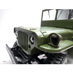 US Willys MB Jeep 1/16 RTR - Vollmetallmodell mit 2.4 GHz Fernsteuerung, Figur und Zubehör