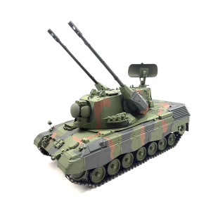 Gepard anti-aircraft gun tank in the RTR metal Edition 1/16