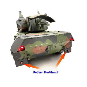 Gepard anti-aircraft gun tank in the RTR metal Edition 1/16