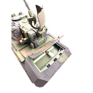 Gepard anti-aircraft gun tank in the RTR metal Edition 1/16