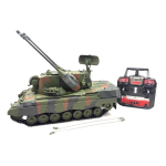 Gepard anti-aircraft gun tank in the RTR metal Edition 1/16
