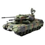 Gepard anti-aircraft gun tank in the RTR metal Edition 1/16