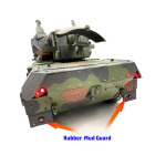 Gepard anti-aircraft gun tank in the RTR metal Edition 1/16