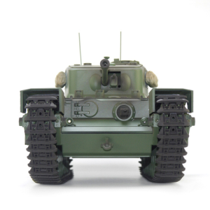 CHURCHILL MK.VII  PRO - 1:16 with recoil unit / flash and IR system, black metal tracks without electronic