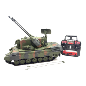 Gepard anti-aircraft gun tank in the RTR metal Edition 1/16
