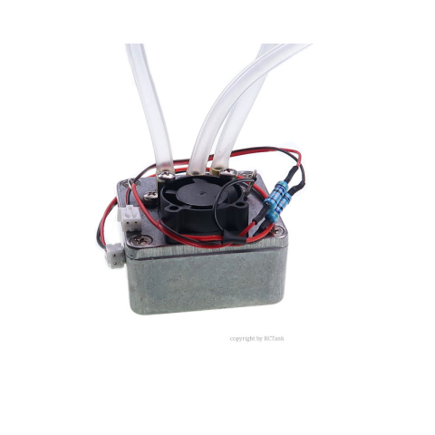 For Heng Long boards: Smoke module, Flat version with fan, 7,2-7,4V Pre-heating