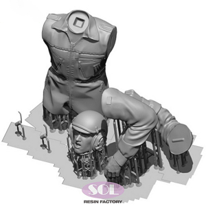 SOL - 1/16 Dt. Bundeswehr Figurine chargeur de char pour Leopard 2A7, kit