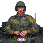 SOL - 1/16 Dt. Bundeswehr Figurine chargeur de char pour Leopard 2A7, kit