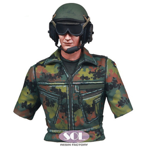 SOL - 1/16 Dt. Bundeswehr tank driver for Leopard 2A7, kit