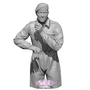 SOL - 1/16 Dt. Bundeswehr tank commander for Leopard 2A6, kit