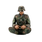 Besatzung für den SDKFZ. 251 Figur 1:16, Beifahrer Platanentarn Frühling