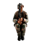 Besatzung für den SDKFZ. 251 Figur 1:16, MG-Schütze Platanentarn Frühling