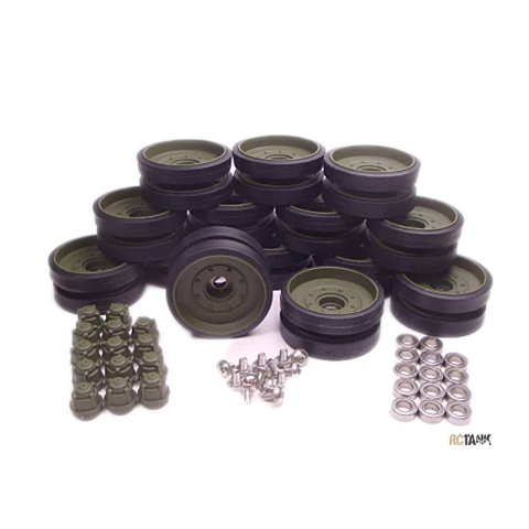 Haya Gepard / Leopard - roues de roullement métalliques à léchelle 1:16