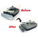 1/16 CENTURION MK3 AVRE "Dozer"  gun recoil and BB system with Flysky remote und Clark TK 50S board RTR