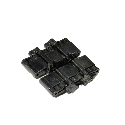 Haya Gepard / Leopard - Metal tracks links in 1:16 scale – black with pads