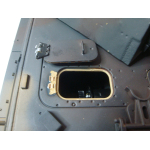 Dommage mineur: Panther G edition métal V3 system de fumé de canon + chassis métal + tourelle métal + system de tir BB + caisse de transport en bois