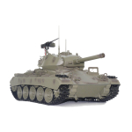 M24 Chaffee  Basic  in 1:16 ohne Elektronik (Platine/FB)