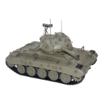 M24 Chaffee  Basic  in 1:16 ohne Elektronik (Platine/FB)