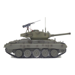 M24 Chaffee  Basic  in 1:16 ohne Elektronik (Platine/FB)