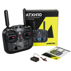 10 Kanal 2,4 GHz Fernsteuerung mit 10 Kanal empfänger