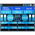 10 Kanal 2,4 GHz Fernsteuerung mit 10 Kanal empfänger