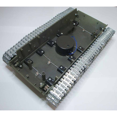 M24 Chaffee  Unterwanne inkl. Metalllaufrollen/Stützrollen und Metallketten