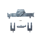 King Tiger – Metal lifting jack (incl. mounts) in 1:16 scale