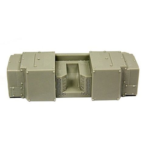 Gepard A1/A2 - Klimaanlage Heck aus Resin in 1/16