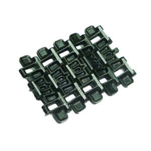 KV-1 - HQ track links, made of metal, 5 pcs. black