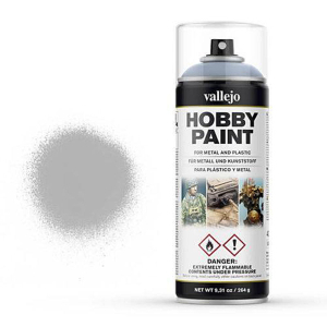 Vallejo - Primer grey, 400 ml spray can 