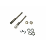 7:1 Antriebswellen aus CNC gefrästem Stahl, kugelgelagert mit 64,5 mm Achsen, passend für Königstiger, Panther F/G, Jagdtiger, Jagdpanther, Leopard 2A6