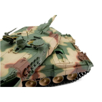 Metalledition V3 LEOPARD 2A6 IR/Rohrrückzug 1:16 - 2.4 GHz mit KWK Rauchmodul Metallwanne/Turm + Metallketten + Antriebs-/Leiträder aus Metall + Metalllaufrollen + Stahlgetriebe