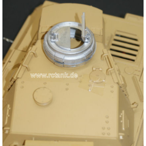 Panzer III/IV - turret cupola, made of metal