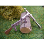 UK mitraillette Sten Gun Mk V en métal 1/16, non peint
