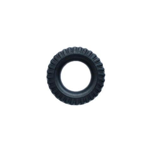 Tires made of rubber, large in 1/16