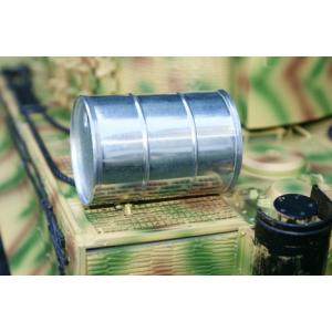 Petrol/oil barrel 200 l, made of metal 1/16