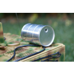 Petrol/oil barrel 200 l, made of metal 1/16