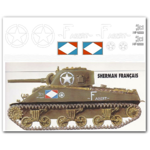 Sherman M4A3 - 2. Reg. de Cuirassiers 3. Inf.Div....