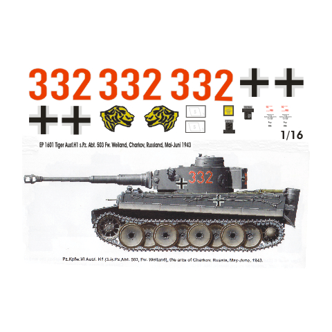 Tiger I Ausf. H1 Charkov 1043